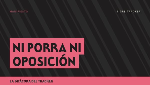Por qué existe TigreTracker (y por qué no tiene bando)